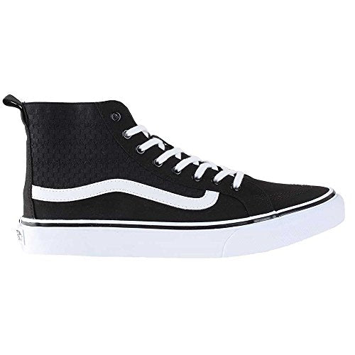 Vans Women’s SK8-Hi Slim Gore Trainers, Black ((Checker Gore) Black/True White)