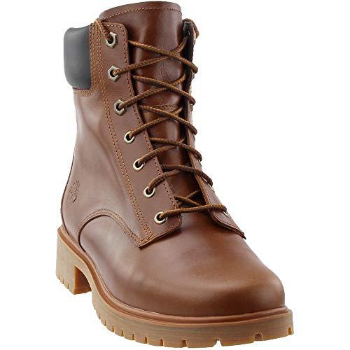 Timberland Women's Jayne 6 Waterproof Boot Medium Brown Full Grain
