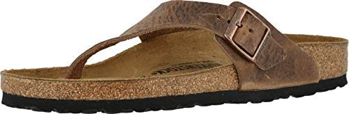 Birkenstock Como Camberra Tobacco Oiled Leather Regular