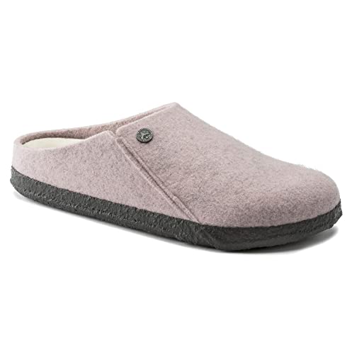 Birkenstock Women's Zermatt Casual Shoes Soft Pink Wool (Narrow)