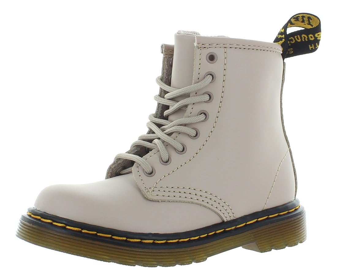 Dr. Martens Girls 1460 (Little Big Kid) Combat Boot, Copper Pink