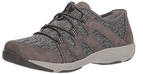Dansko Women's Holland Sneaker, Charcoal Suede