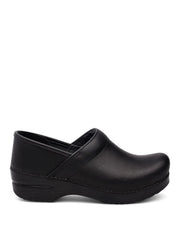 Dansko Women's Professional Cabrio Clog — Black, side view