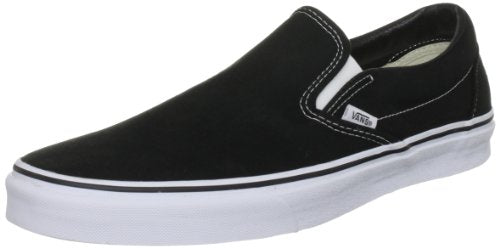 Vans Unisex Classic Slip-On Sneaker — Black, main view