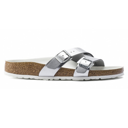 Birkenstock Yao Hex Silver — left