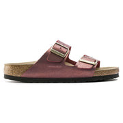 Birkenstock Arizona Washed Metallic Port — toe-right lateral