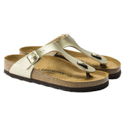 Birkenstock Gizeh Gold Birko-Flor sandal, pair