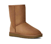 UGG Women's Classic Short II Boot in Chestnut — three-quarter view