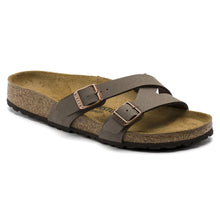 Birkenstock Women's Yao Birkibuc Sandal in Mocha