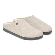 Birkenstock Zermatt Shearling Eggnog wool felt, pair