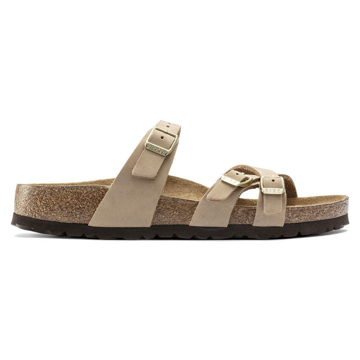 Birkenstock Unisex Franca Soft Footbed Nubuck Sandal