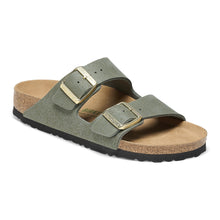 Birkenstock Women's Arizona Vegan Sandal — Thyme (Narrow) in Thyme