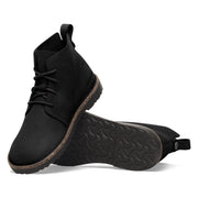 Birkenstock Uppsala Suede Boot — Black, sole view
