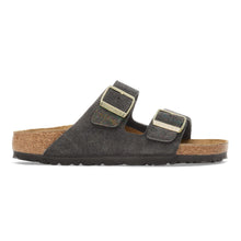 Birkenstock Unisex Arizona Shimmering Sandal — Black Narrow in Black