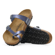 Birkenstock Women's Mayari Birko-Flor Graceful Sandal — Midnight, top view