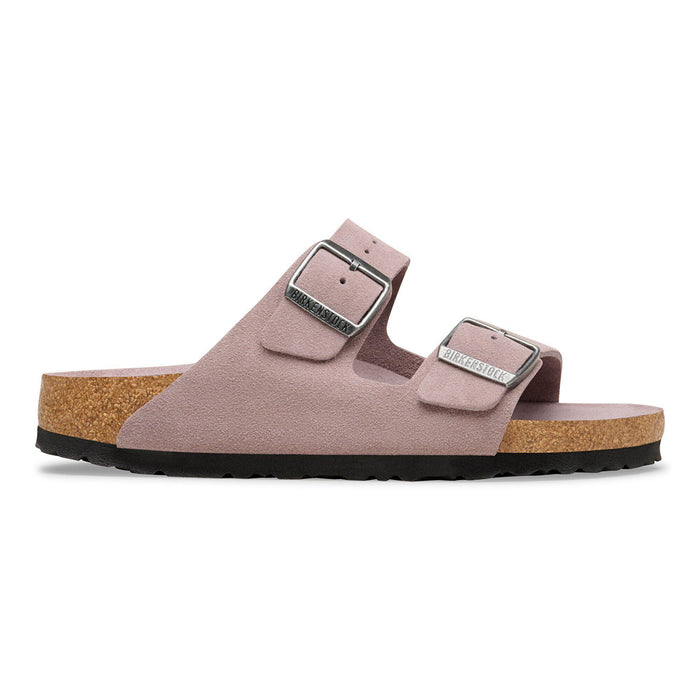 Birkenstock Women's Arizona Soft Footbed Tonal Sandal — Faded Purple