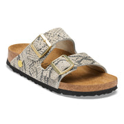 Birkenstock Women's Arizona Printed, Oyster Snake