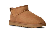 UGG Women's Classic Ultra Mini Boot in Chestnut — three-quarter view