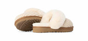 UGG Women's Cozy II Slipper in Cream — side profile