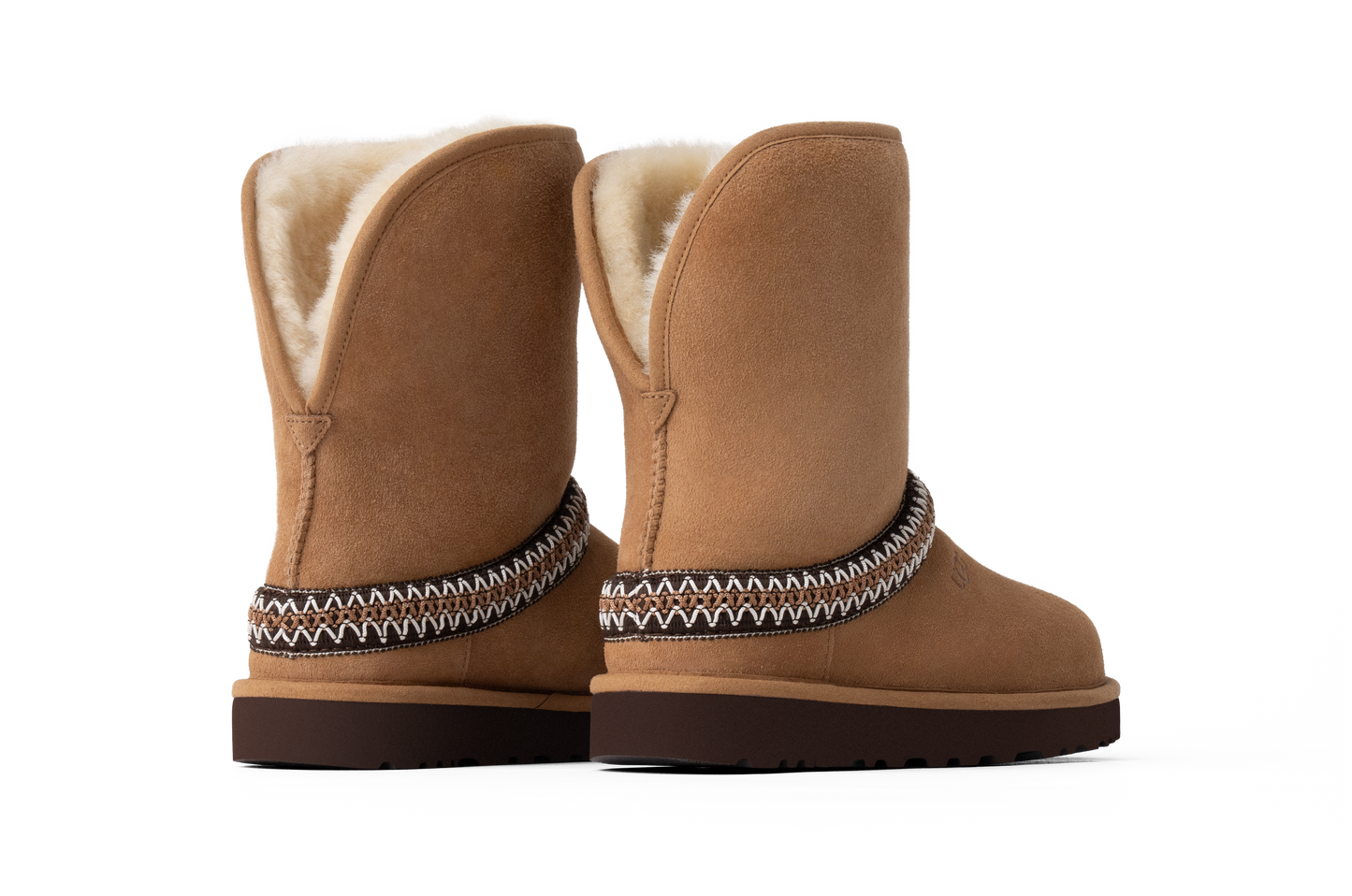 UGG Women's Classic Short Crescent Fashion Boot