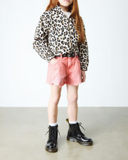 Dr. Martens Kids 1460 Patent Boot Black — 3/4 view