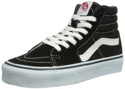 Vans Men's Suede Sk-8 Hi Shoe — Black/True White, main view
