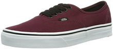 Vans Unisex Authentic Solid Canvas Skateboard Sneakers