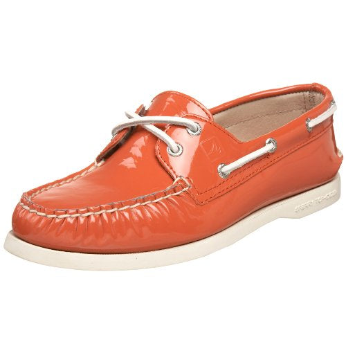 Sperry Top-Sider Men's A/O 2 Eye Burnished Orange Boat Shoe