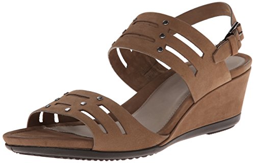 ECCO Women's Touch 45 Wedge Stud Sandal