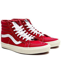 Vans MLB Sk8 Hi Tibetan Red/ True White)