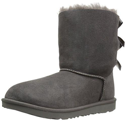UGG Unisex-Child Bailey Bow Ii Boot, Sage Blossom, 4 Big Kid