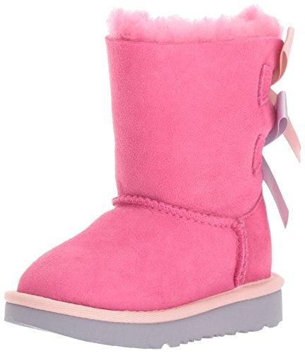 UGG Unisex-Child Bailey Bow Ii Boot, Sage Blossom, 4 Big Kid