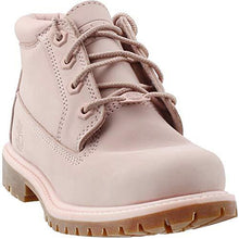 Timberland Women's Nellie Chukka Double Waterproof Boot in Pink/chinchilla