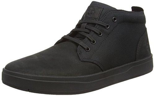 Timberland Men's Davis Square Chukka Boot — Black, main view