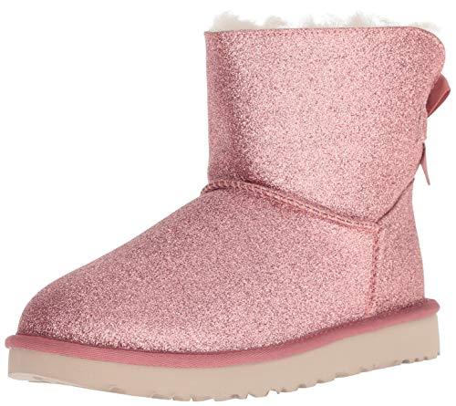 UGG Women's W Mini Bailey Bow Sparkle Fashion Boot