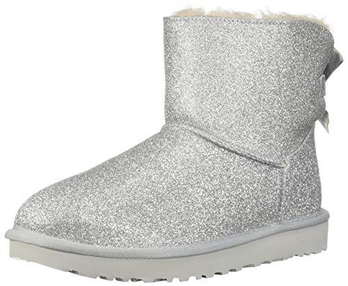 UGG Women's W Mini Bailey Bow Sparkle Fashion Boot