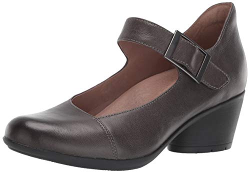 Dansko Women's Roxanne Shoe, Grey Burnished Nubuck