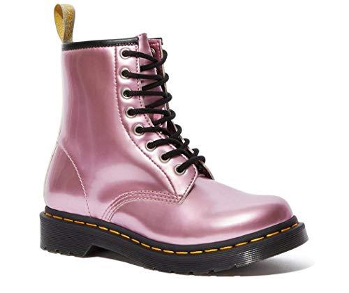 Dr. Martens Vegan 1460 Combat Boot (Pink Goldmix)