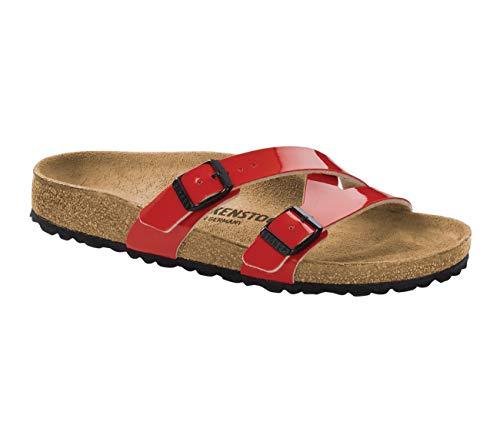 Birkenstock Women's Yao Cherry Paten Birko-Flor N
