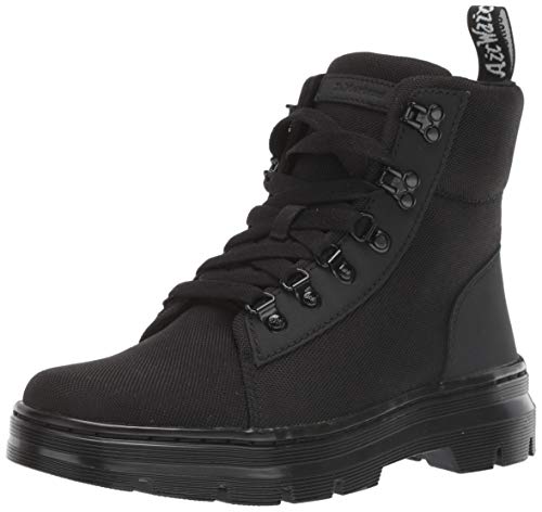 Dr. Martens Women's Combs W Boot, Black+Black