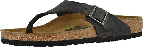 Birkenstock Como Camberra Iron Oiled Leather Regular