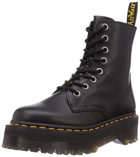 Dr. Martens Unisex Jadon III Pisa Leather Black Boots 8 W / 7 M US