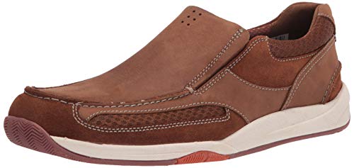 Clarks Men's Langton Easy Sneaker, Tan Nubuck