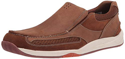Clarks Men's Langton Easy Sneaker, Tan Nubuck