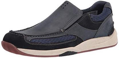 Clarks Men's Langton Easy-Sneaker, Navy Nubuck