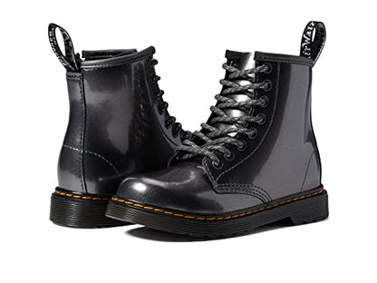 Dr. Martens 1460 (Little Kid/Big Kid) Gunmetal Spark