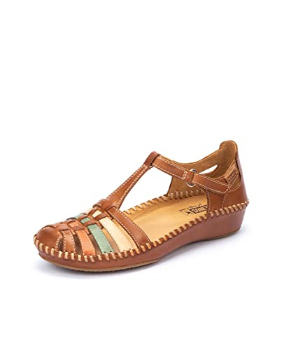 PIKOLINOS Leather Wedge Sandals P. Vallarta 655 - Size 9.5-10