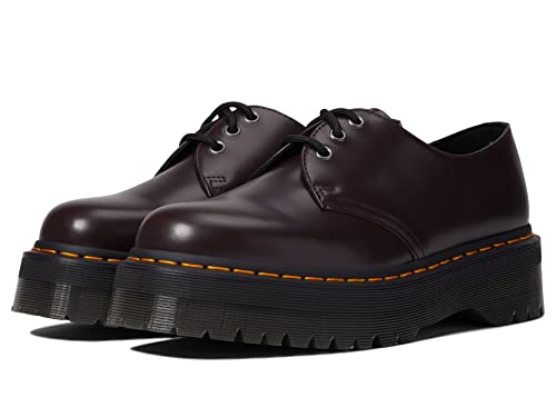 Dr. Martens Women's 1461 Quad Boot — Burgundy