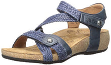 Taos Women's Trulie Sandal in Navy (Wide)