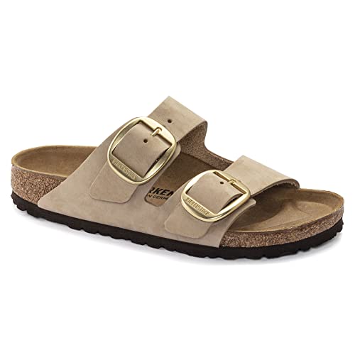 Birkenstock Unisex Arizona Big Buckle Nubuck Sandal
